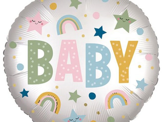 Baby Foil Balloon 18" foil image