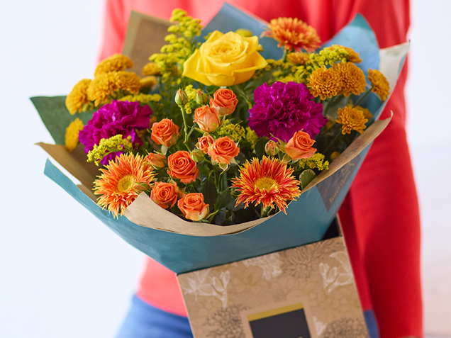 Classic Autumn Bouquet Without Lilies image