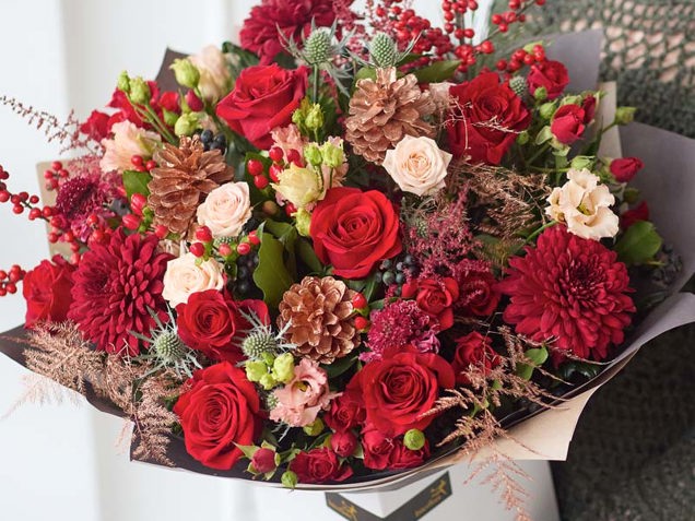 Fabulous Festive Celebrations Bouquet image