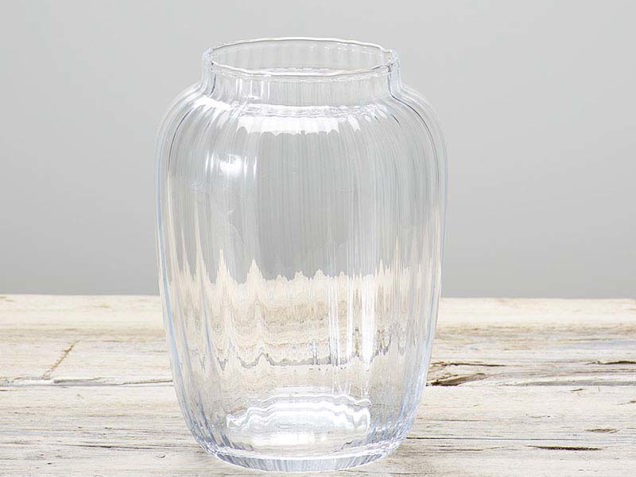 Vintage ribbed vase image