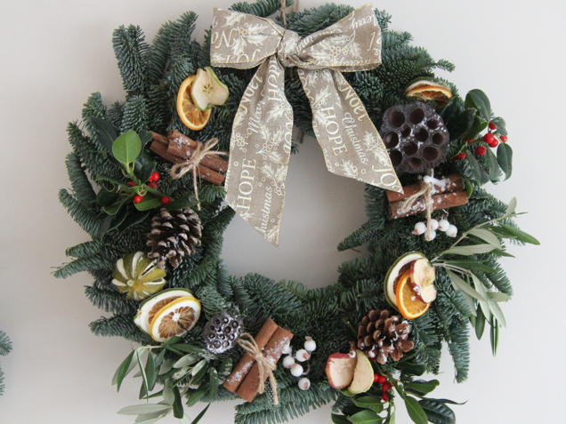 Rusitc Wreath 40Cms