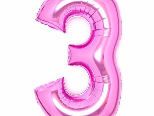 Pink Number 3 image