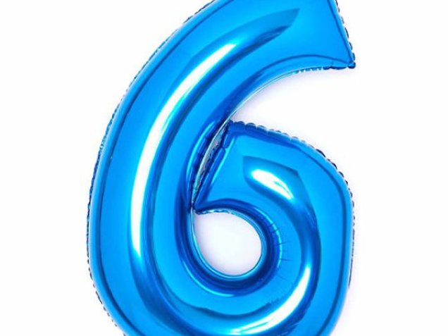 Blue Number 6 image